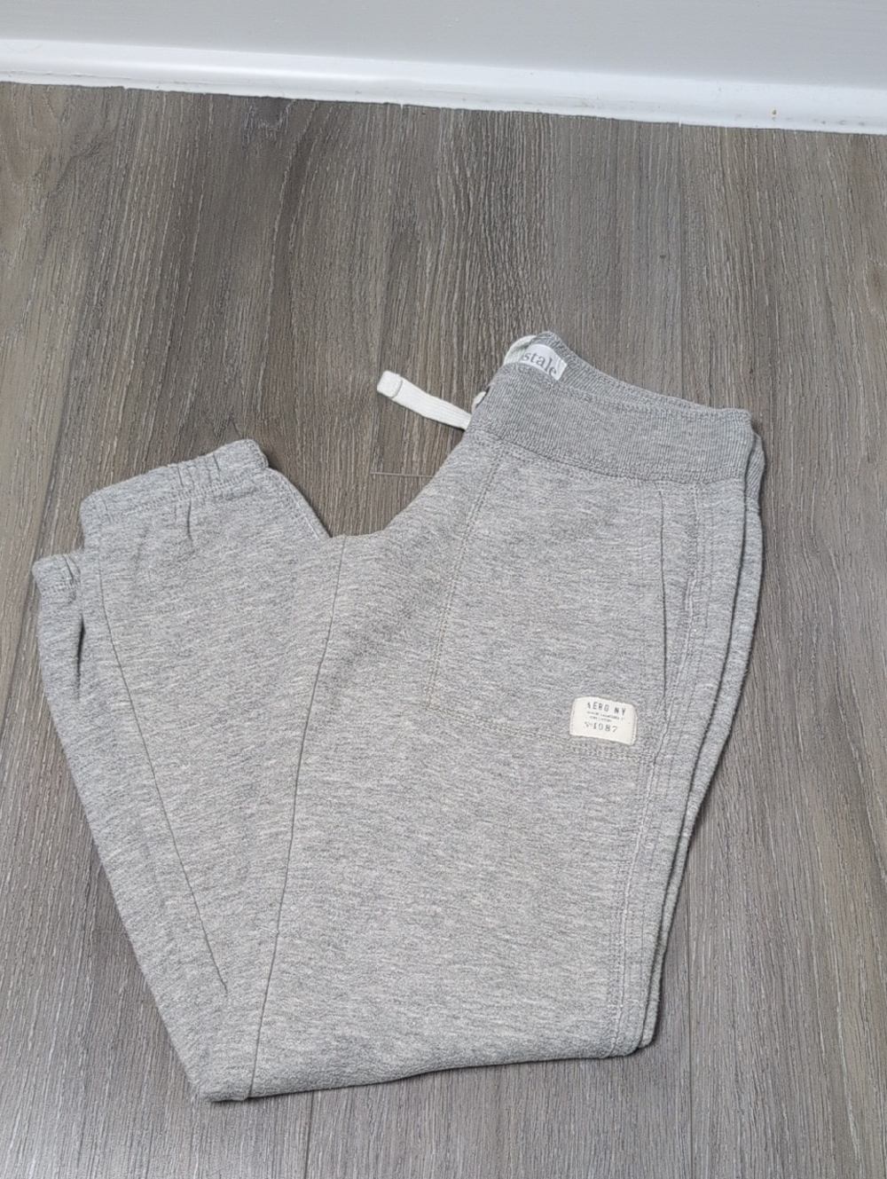Aeropostale Gray Jogger Sweatpants